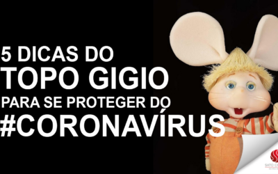 Topo Gigio faz vídeo com orientações de como se proteger do coronavírus