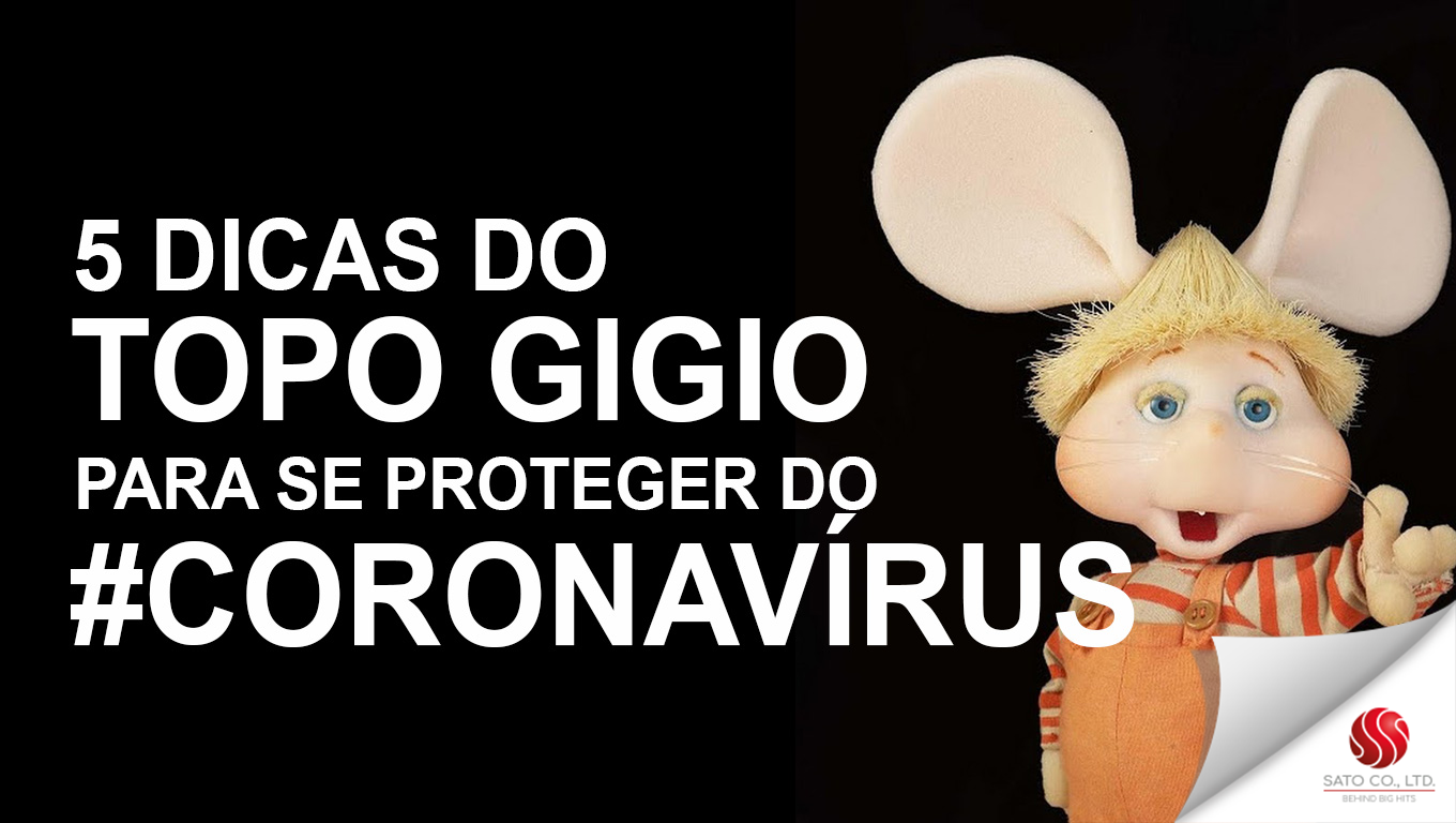 Topo Gigio faz vídeo com orientações de como se proteger do coronavírus